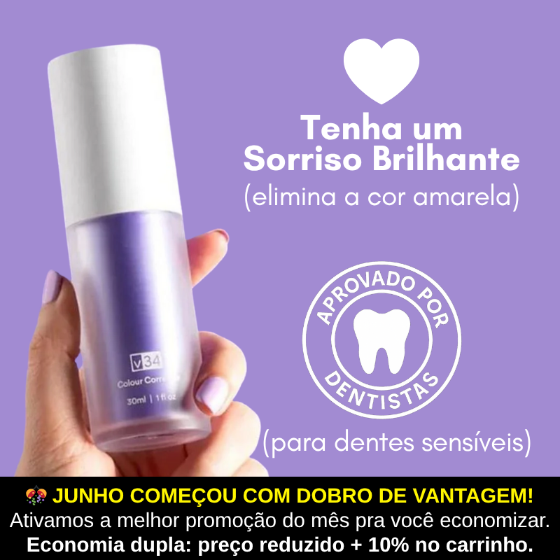 BrightSmile® - Sorria com confiança: descubra o segredo para dentes mais brancos em casa!