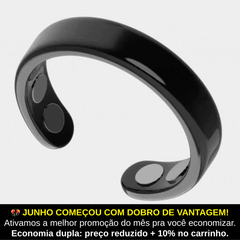 Anel Kratos® Terapia Magnética para Alívio da Dor, Inflamação e Bem Estar
